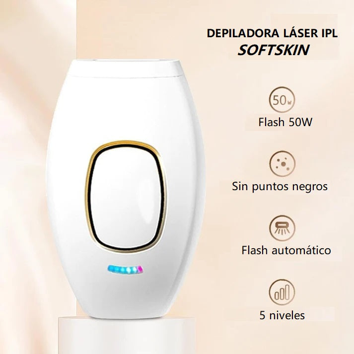 DEPILADORA SOFTSKIN® TECNOLOGÍA IPL + ENVÍO GRATIS