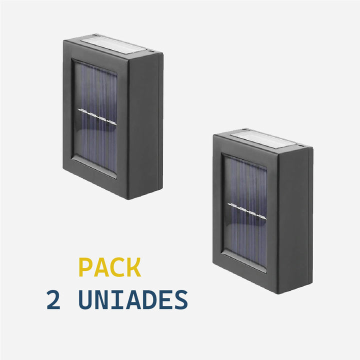 LAMPARA SOLAR EXTERIORES SHINEGUARD™ X2UND + ENVIO GRATIS