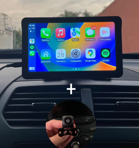 CarPlay® Inteligente Carro + Cámara Trasera