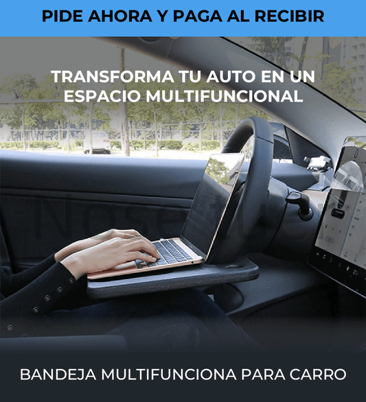 BANDEJA MULTIFUNCIONAL PARA CARRO + ENVIO GRATIS