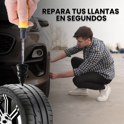 KIT REPARADOR LLANTA x18 UNDS TIREFIX®