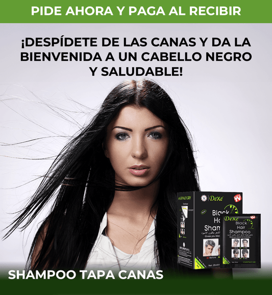 SHAMPOO BLACK HAIR + ENVIO GRATIS