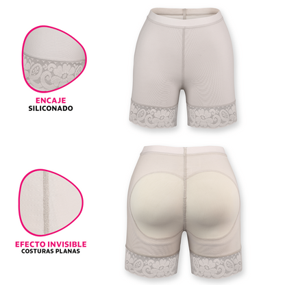 PANTY SHORT LEVANTA COLA MOLDEADOR DE ABDOMEN + ENVÍO GRATIS ✈