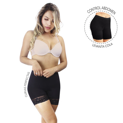 PANTY SHORT LEVANTA COLA MOLDEADOR DE ABDOMEN + ENVÍO GRATIS ✈