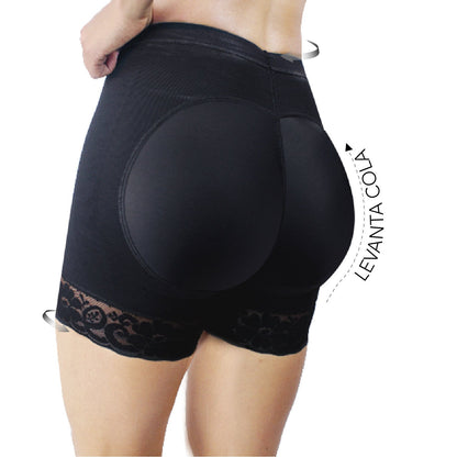 PANTY SHORT LEVANTA COLA MOLDEADOR DE ABDOMEN + ENVÍO GRATIS ✈