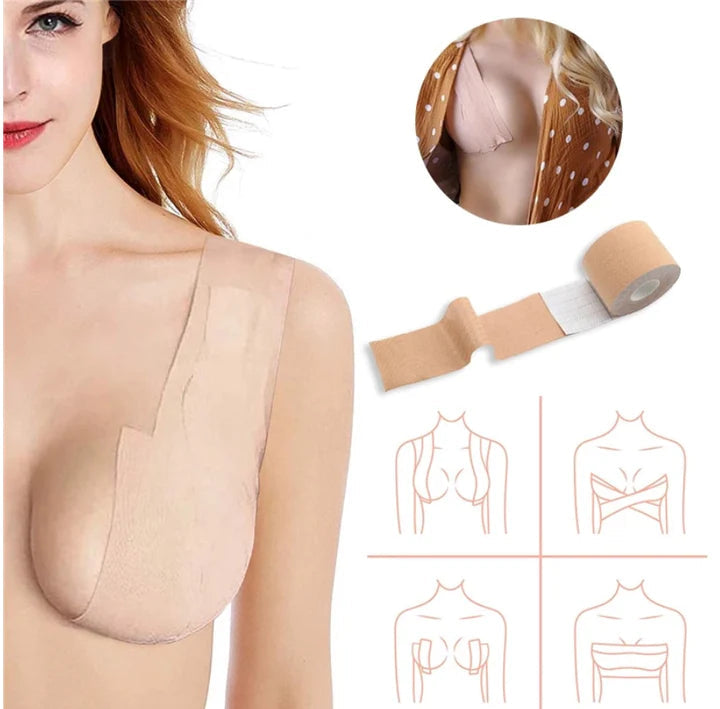 CINTA INVISIBLE LEVANTA BUSTO BOOBTAPE® + ENVÍO GRATIS